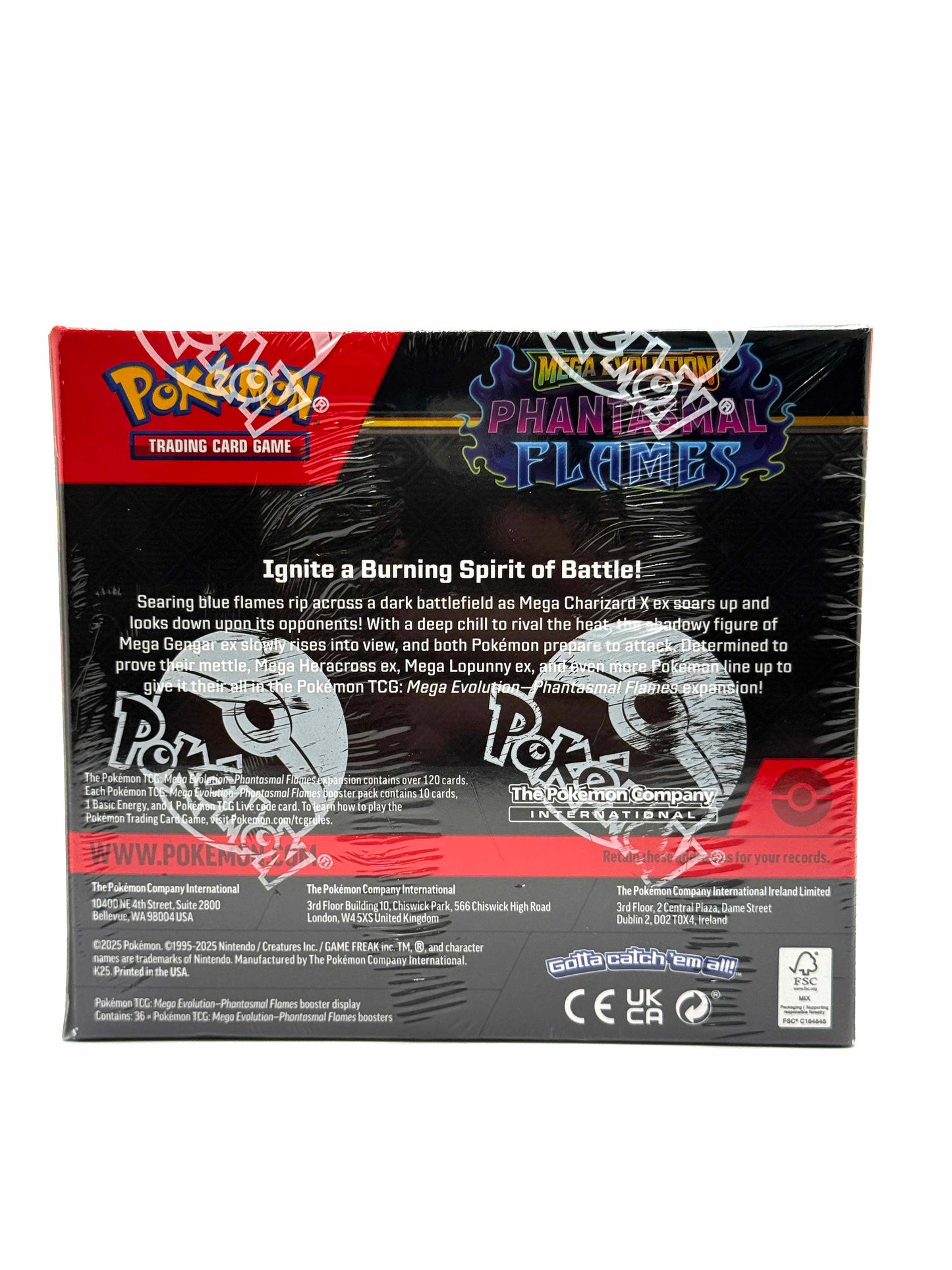 Pokemon TCG: Phantasmal Flames Booster Box