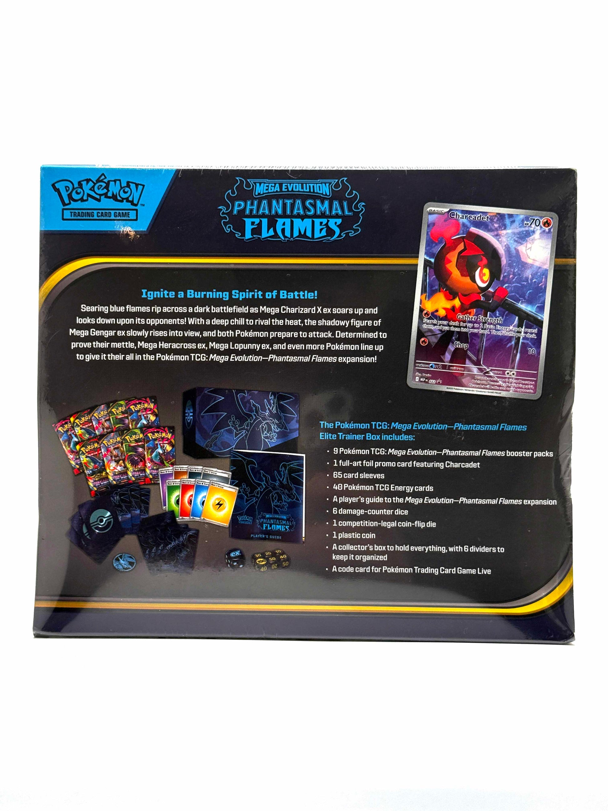 Pokemon TCG: Phantasmal Flames Elite Trainer Box – Collector's Locker