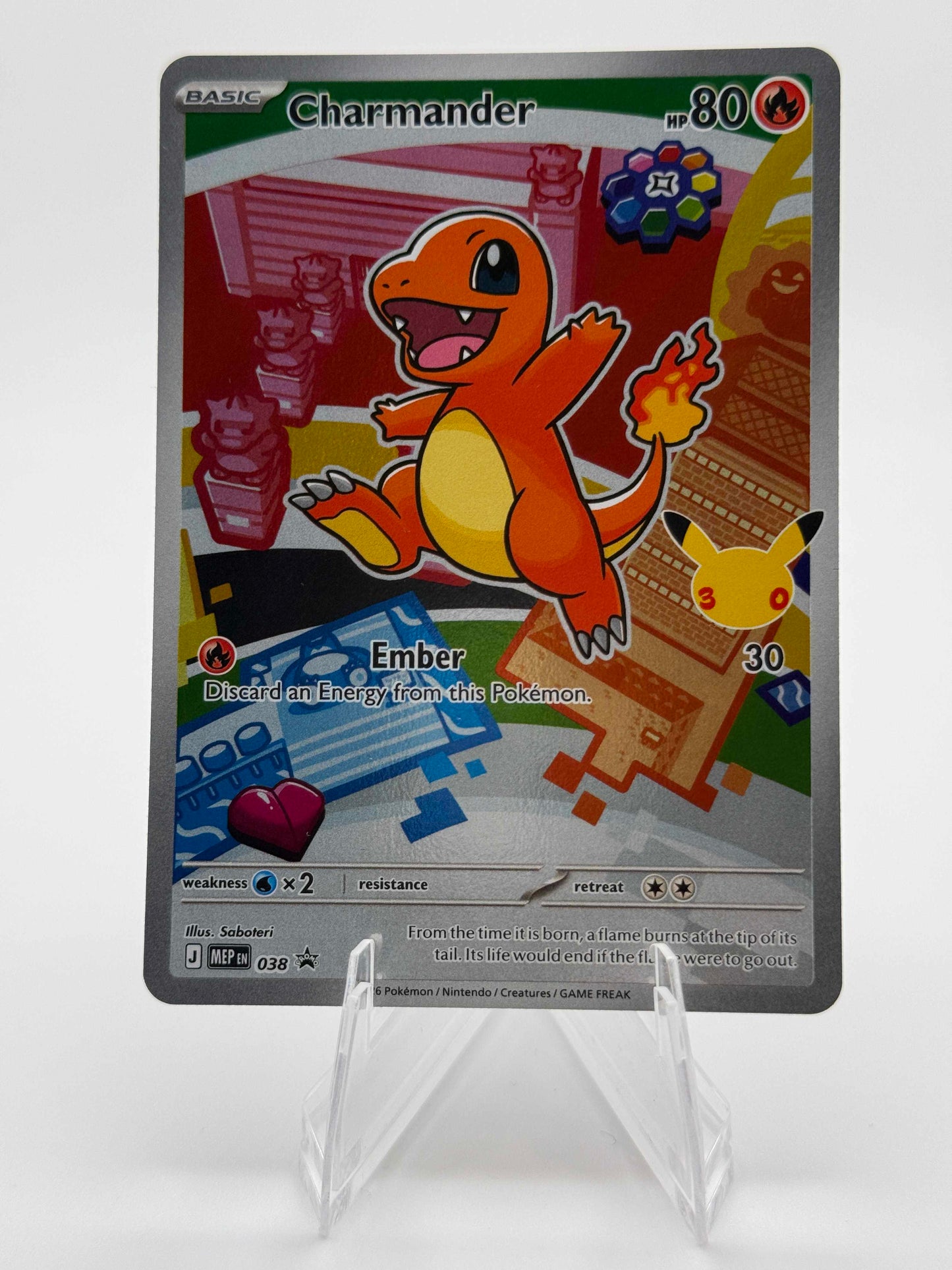 Charmander 038 Mega Evolution Promos Promo Pokemon TCG Near Mint