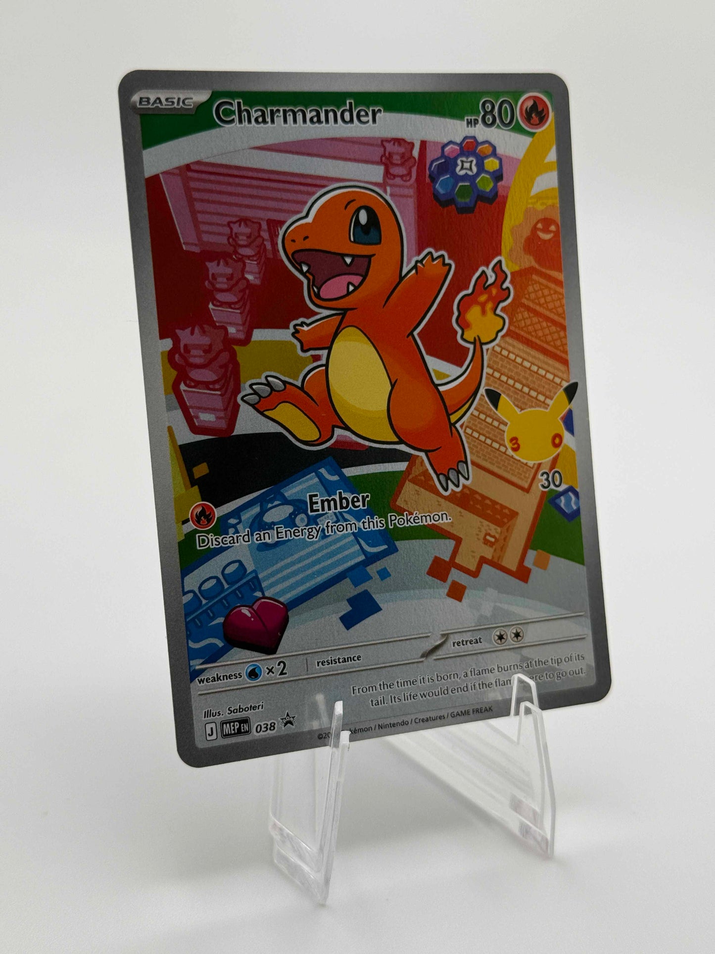 Charmander 038 Mega Evolution Promos Promo Pokemon TCG Near Mint